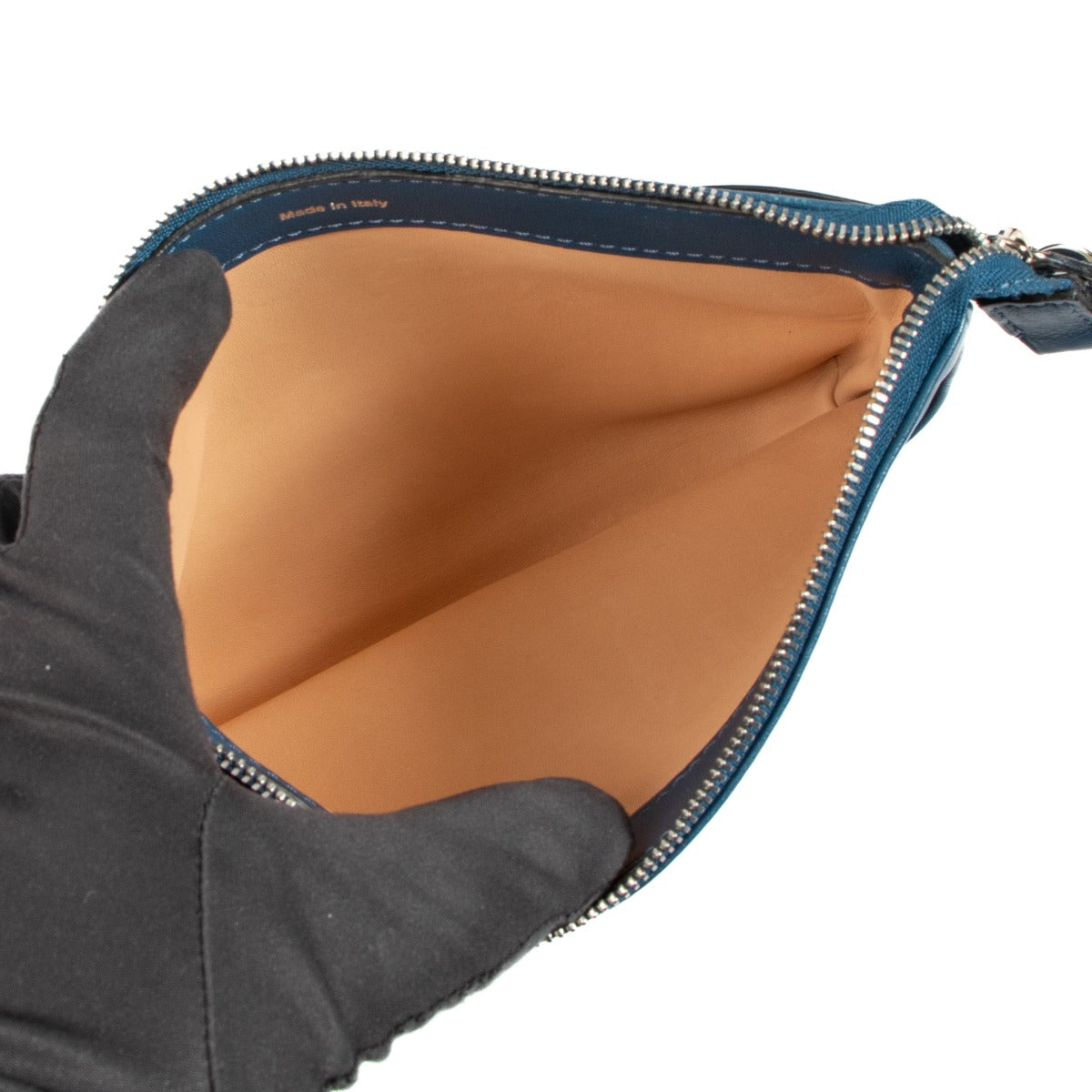 Sac Épaule Delvaux Givry With Me Bleu de Prusse Polo