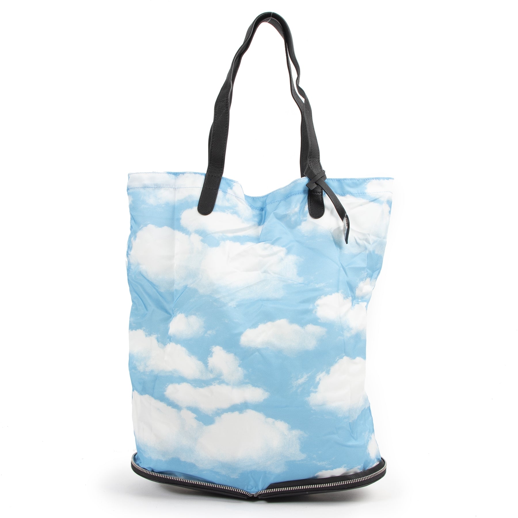 Delvaux Kangourou Toile Nuage Foldable Shopper