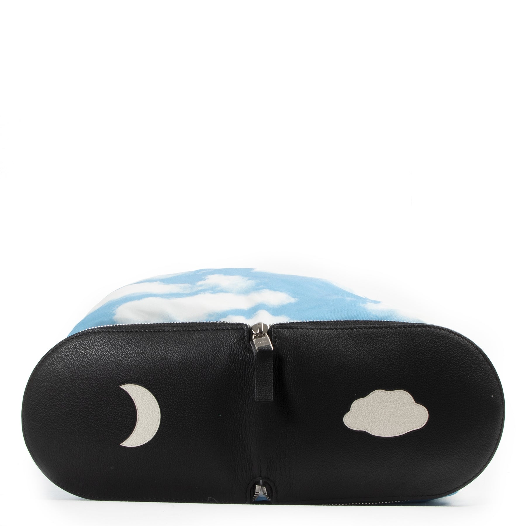 koop online tegen de beste prijs Delvaux Kangourou Toile Nuage Foldable Shopper