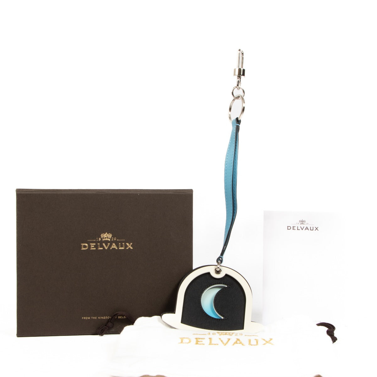 Delvaux Charm Bowler Hat Box Calf