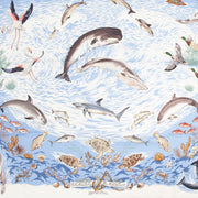 shop safe Hermes Carré Silk Scarf La vie précieuse de la Méditerranée