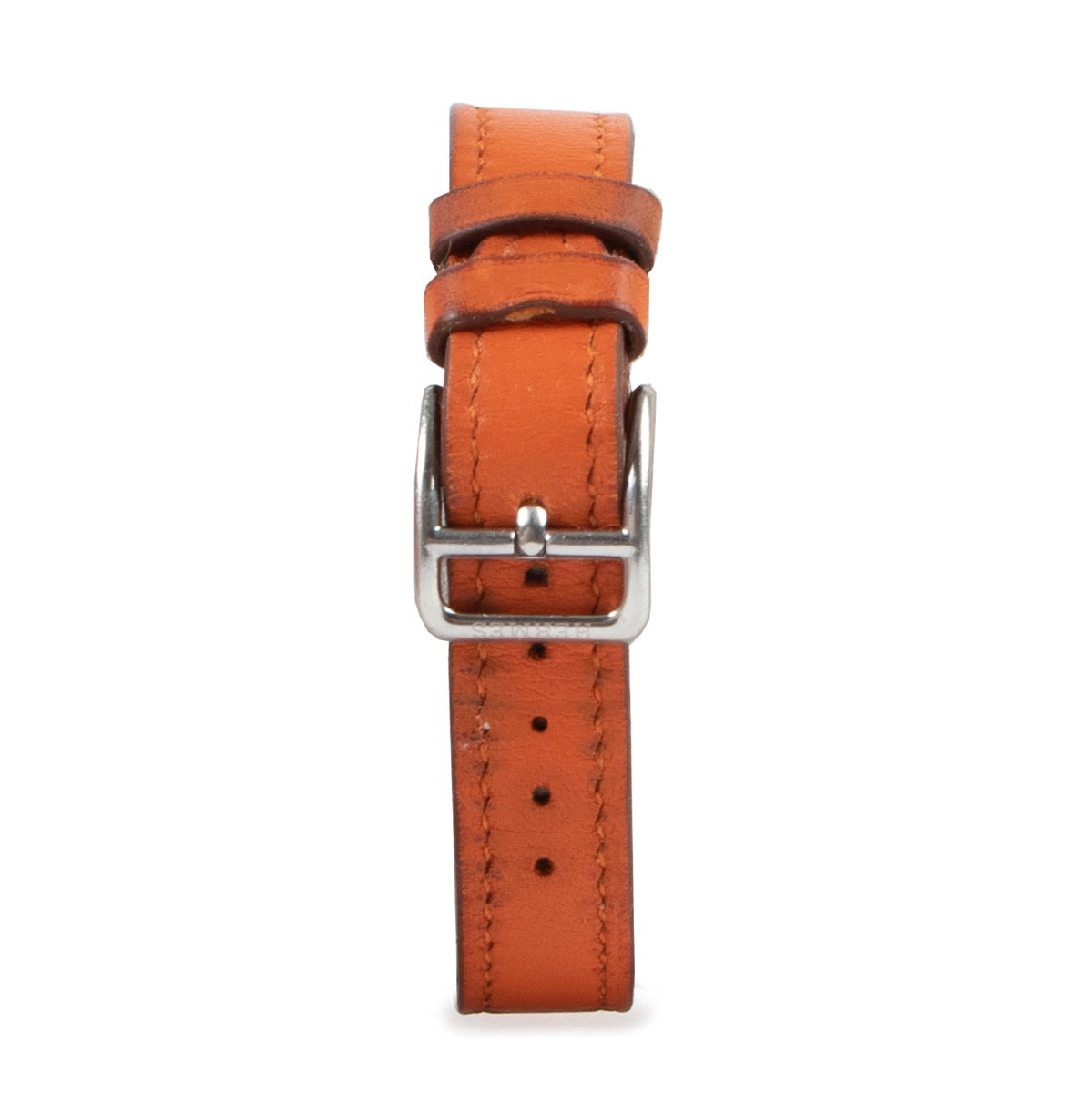 Buy an authentic second hand Hermès Cape Cod PM Orange Watch at Labellov