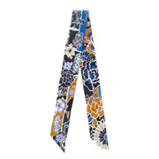 Hermès Multicolor Silk Bingata Twilly Scarf