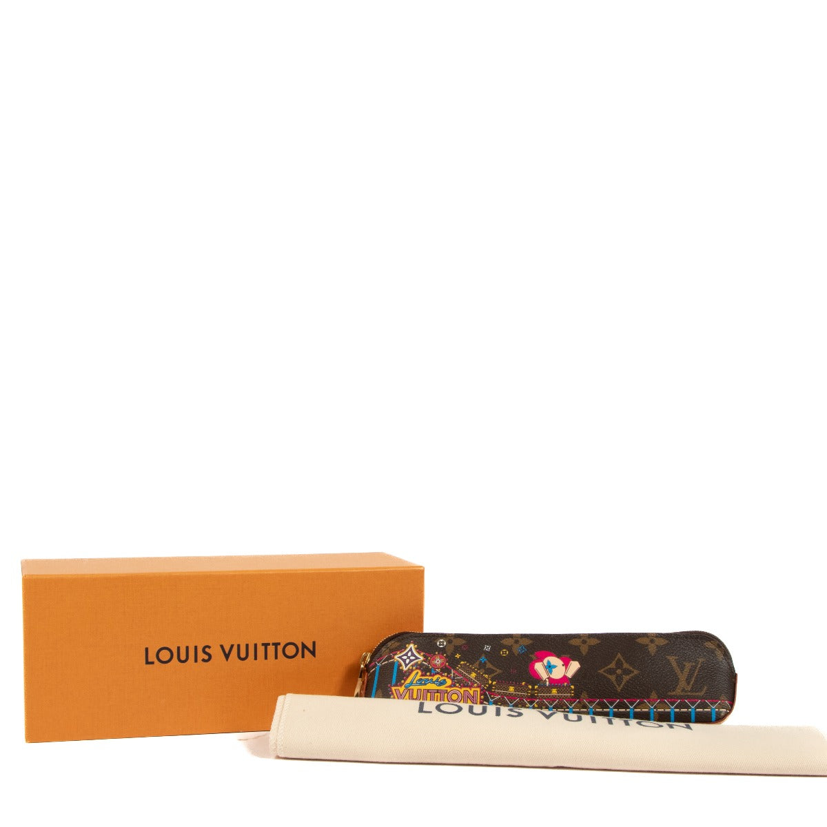 Louis Vuitton Monogram Canvas Limited Edition Rollercoaster Pencil Case