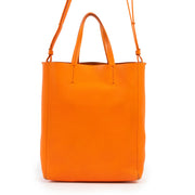 Shop safe online at Labellov in Antwerp this 100% authentic second hand Celine Orange Cabas Shoulder Bag