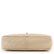 Shop safe online at Labellov in Antwerp this 100% authentic second hand Chanel Beige Quilted Leather Crossbody