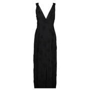 Chanel Black 09C Silk Camellia Dress