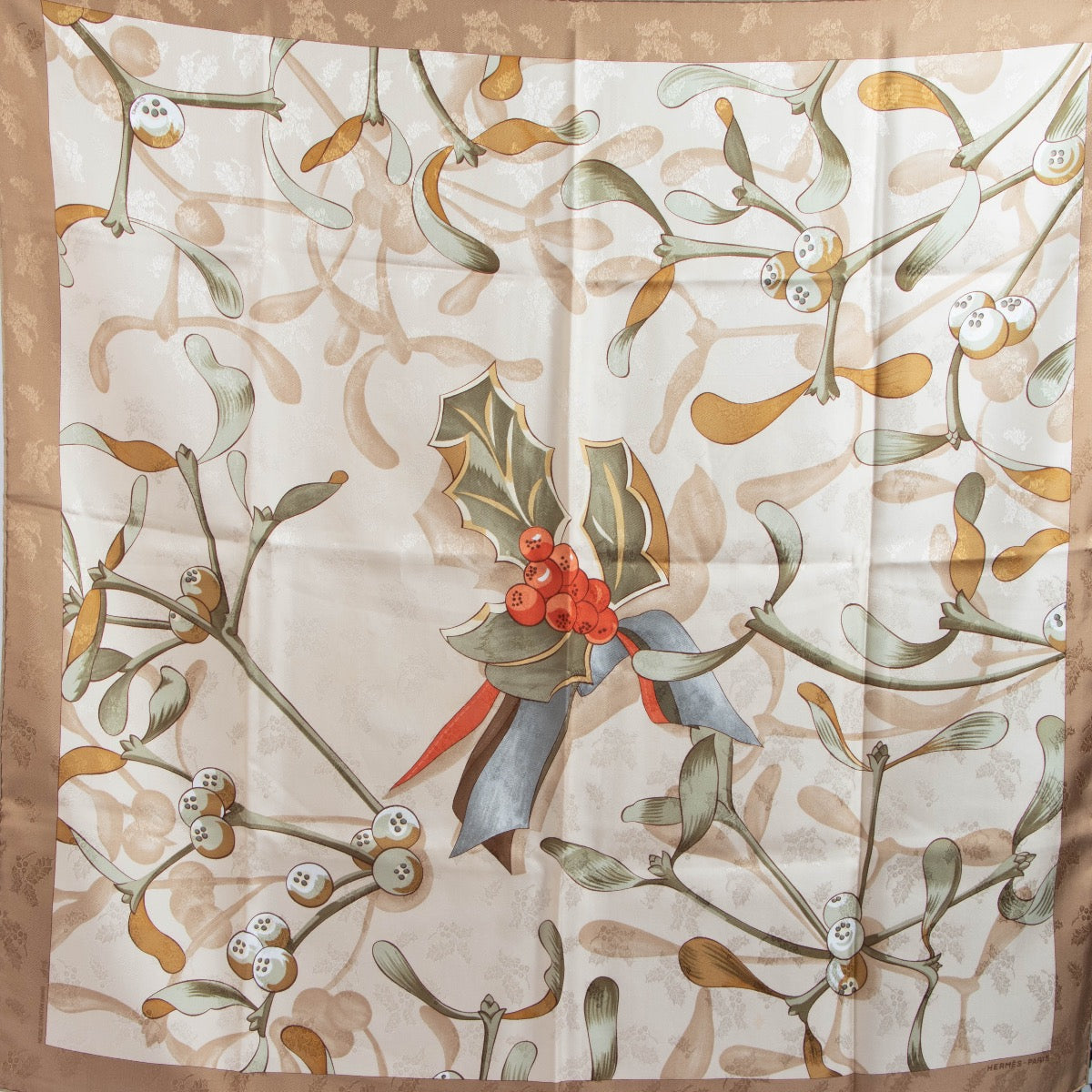 shop 100% authentic second hand Hermès Neige d'Antan Silk Scarf on Labellov.com
