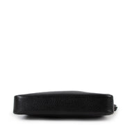 Shop safe online at Labellov in Antwerp this 100% authentic second hand Delvaux Black Pebbled Leather Fuiraire Crossbody Bag