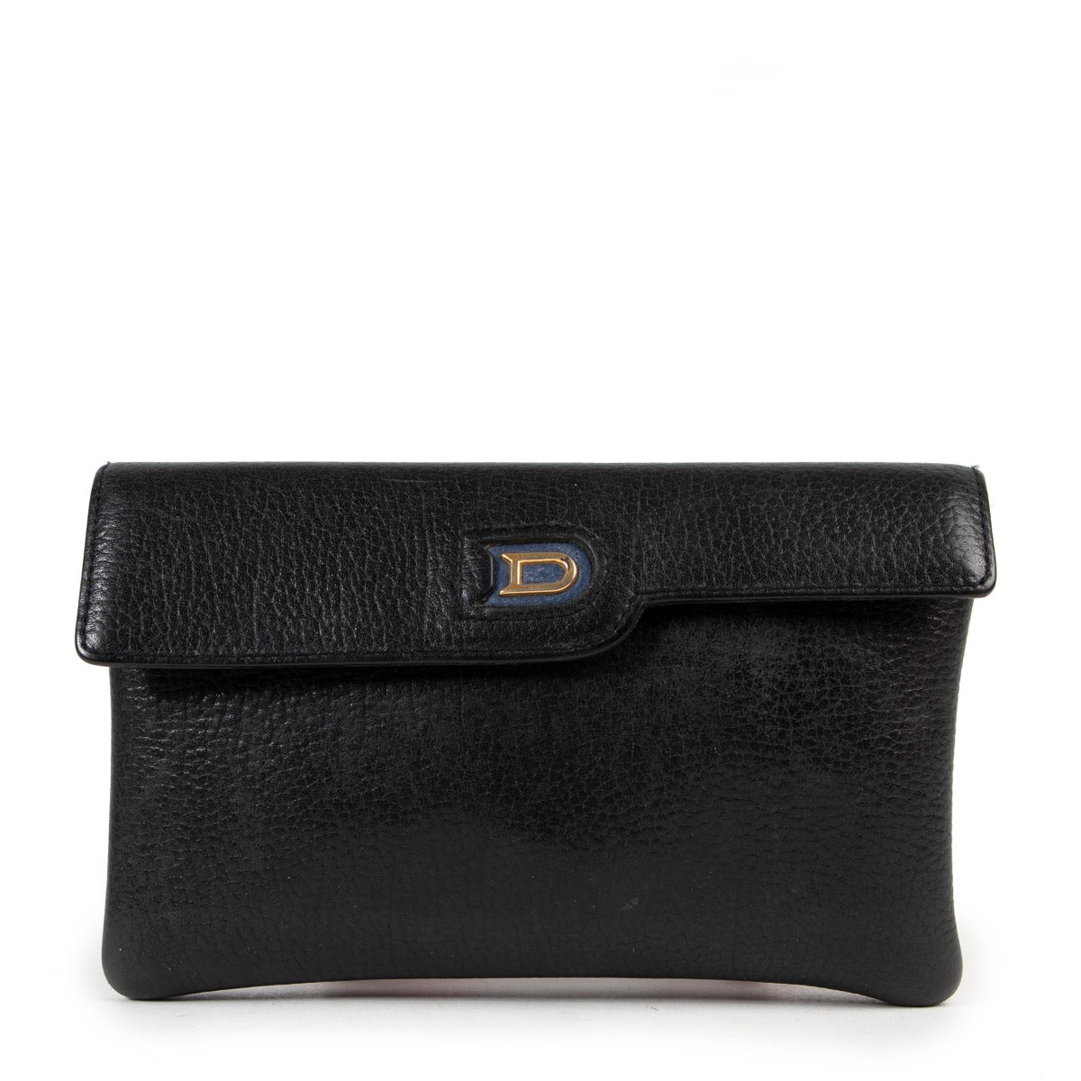 Black Delvaux Pouch