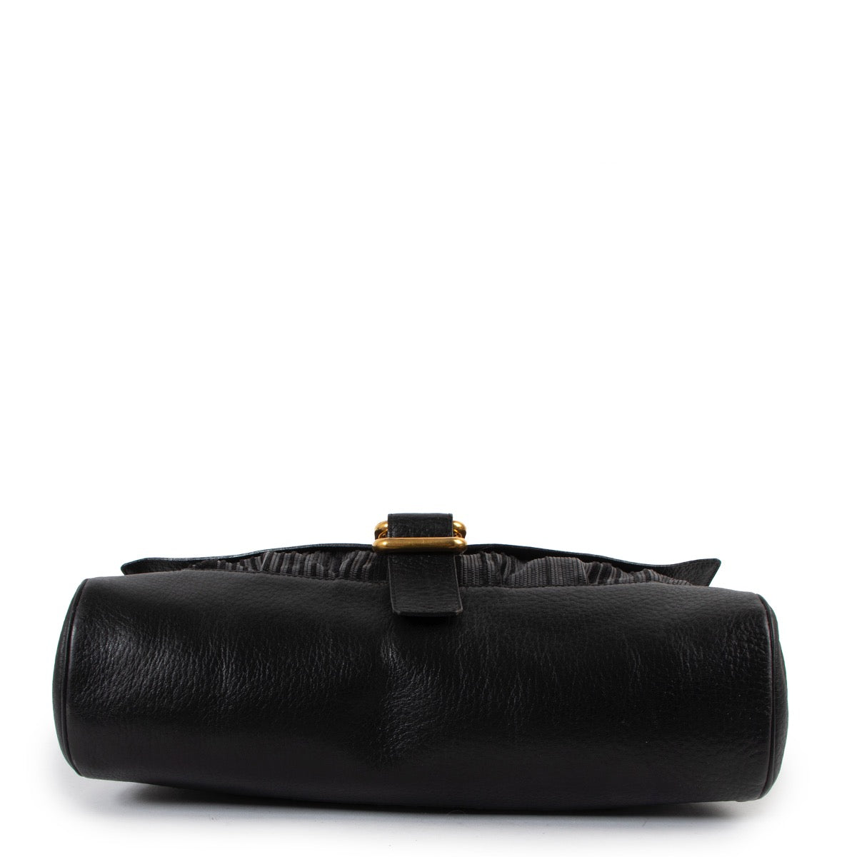 Shop safe online at Labellov in Antwerp this 100% authentic second hand Delvaux Black Toile De Cuir Shoulder Bag