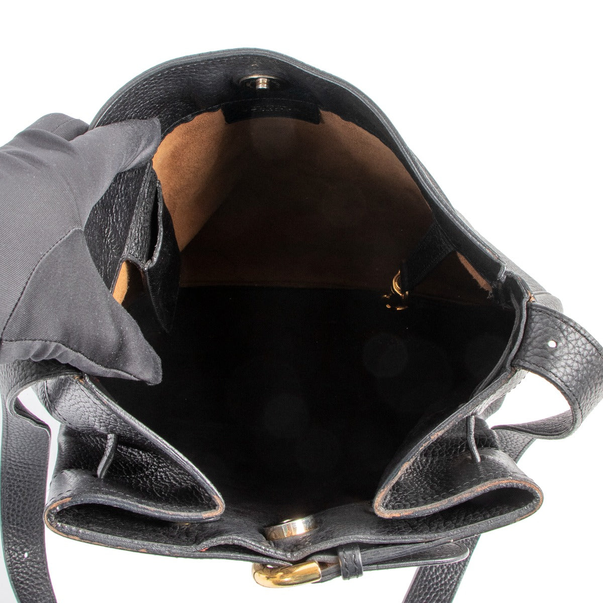 Buy online an authentic second hand Delvaux Black Shoulder Bag in good conditio at Labellov in Antwerp.