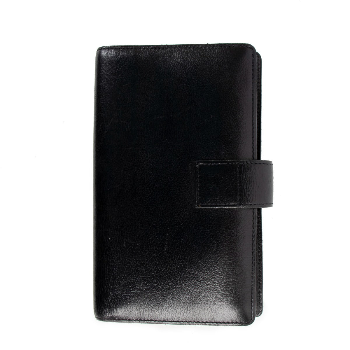 Delvaux Black Leather Wallet