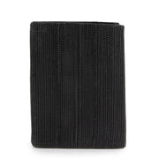 Delvaux Black Toile De Cuir Flap Wallet