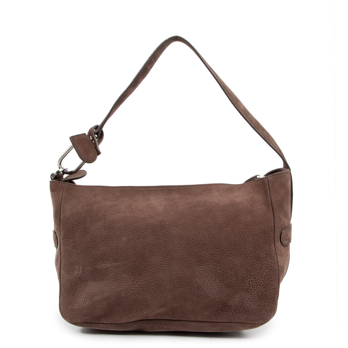 Sac bandoulière Delvaux Chicago Santiag en nubuck fumé