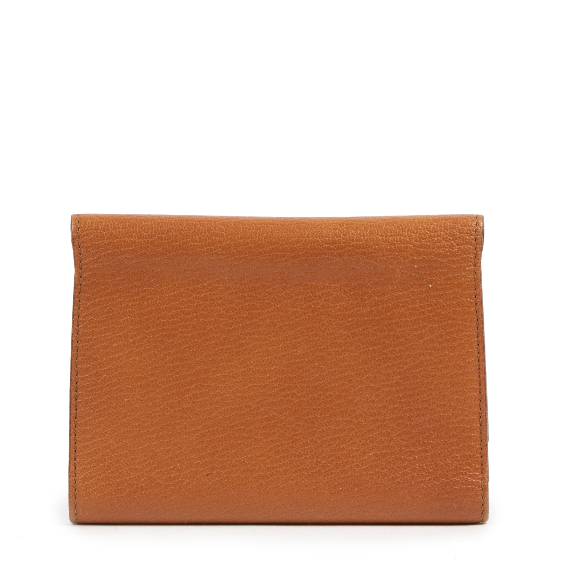 Authentieke tweedehands vintage Delvaux Camel Address Book Holder koop online webshop LabelLOV