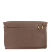 Buy online an authentic second hand Delvaux Taupe leather Loto Wallet in good condition at Labellov in Antwerp.