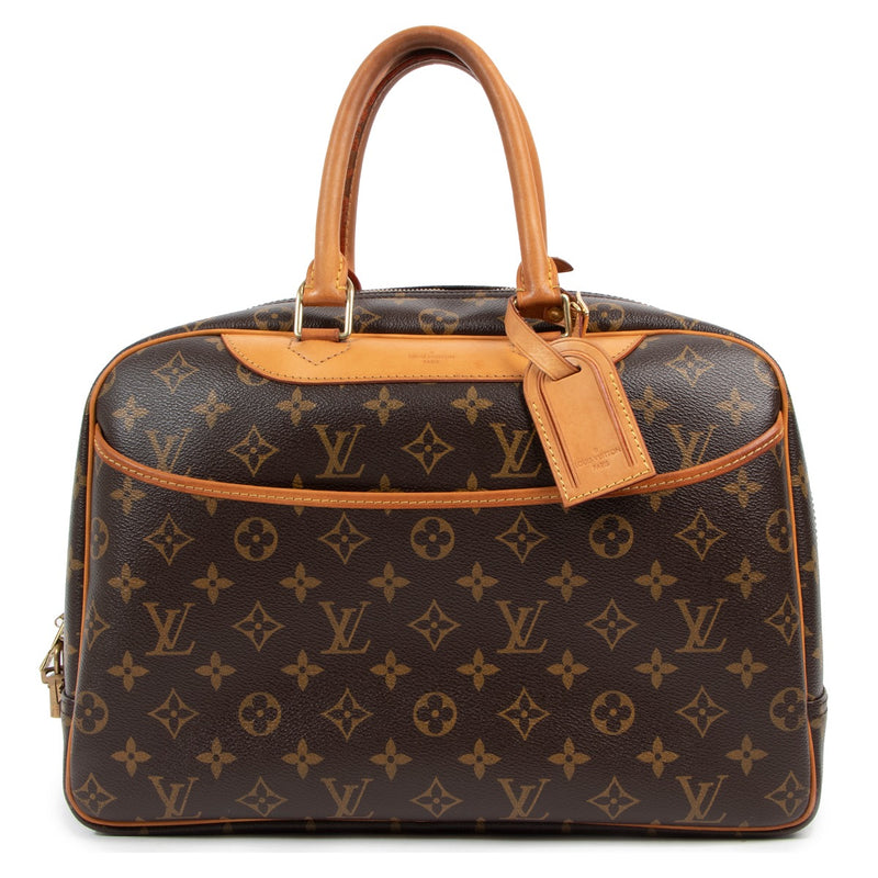 Louis Vuitton Monogram Deauville Top Handle Bag