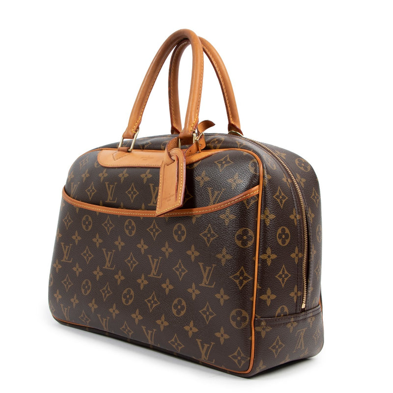 Louis Vuitton Monogram Deauville Top Handle Bag