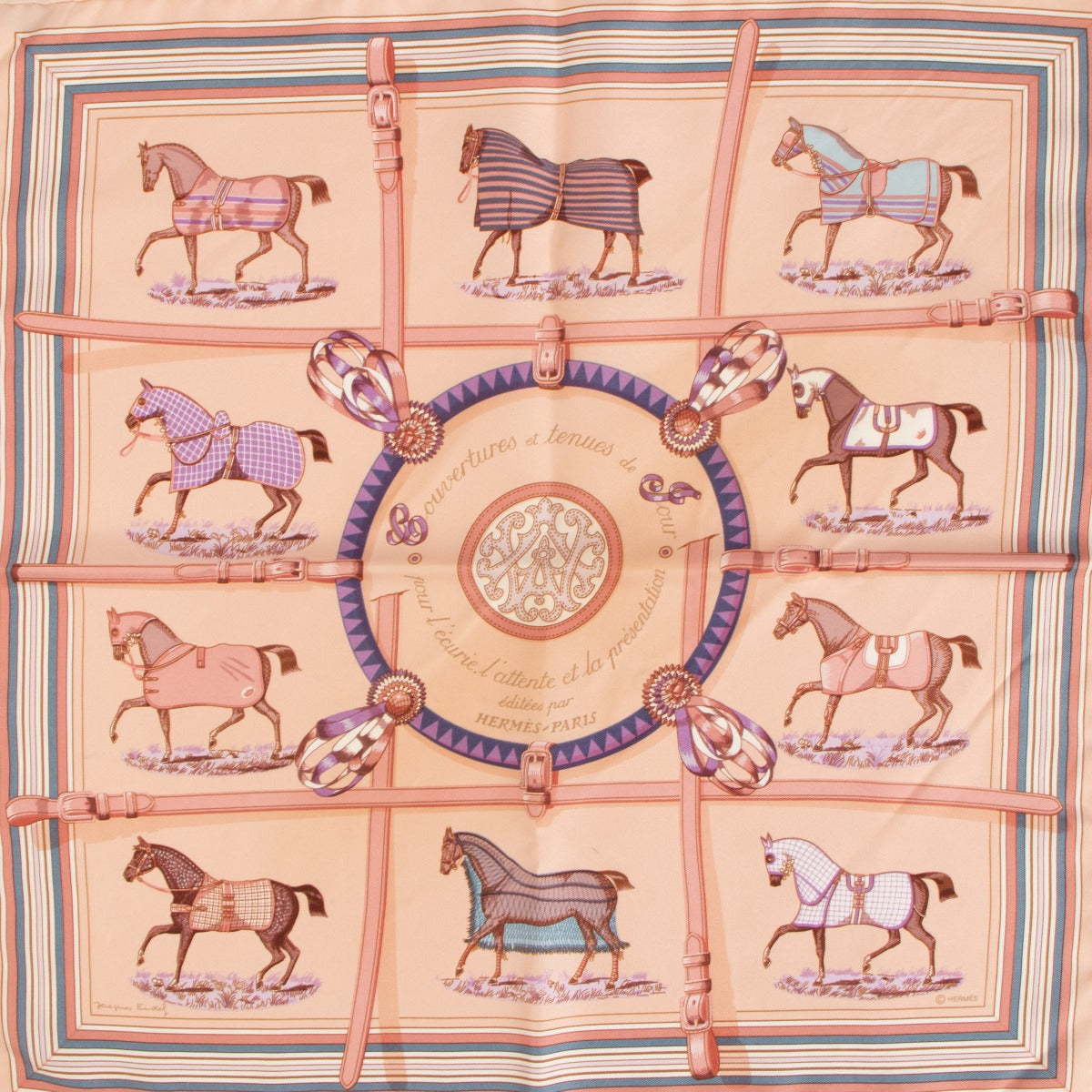 Hermes, Hermes silk, Hermes vintage, Hermes preloved, Preloved, Labellov, Silk carre, Horses,