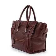 shop second hand authentic Celine Burgundy Mini Luggage Handbag at Labellov