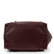 shop second hand authentic Celine Burgundy Mini Luggage Handbag at Labellov