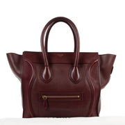 shop second hand authentic Celine Burgundy Mini Luggage Handbag at Labellov