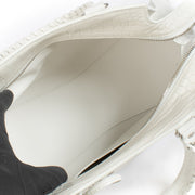 Buy authentic second hand Balenciaga White Crocodile Embossed Neo Classic Small Bag at Labellov.com