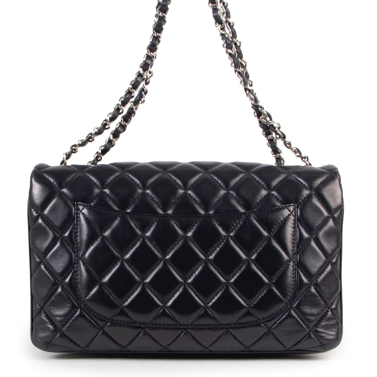 koop online tegen de beste prijs Chanel Dark Blue 3 Bag