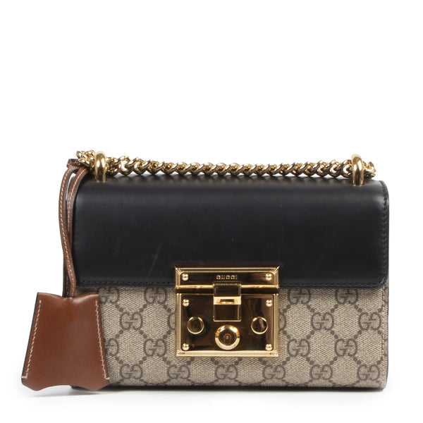 Gucci Padlock GG Supreme Crossbody Bag – Labellov
