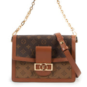 Original Louis Vuitton Monogram Dauphine Shoulder bag in very good condition on Labellov website for 2nd hand designer items
