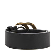 Koop en verkoop uw authentieke designer Gucci GG Black and Gold Buckle - size 85