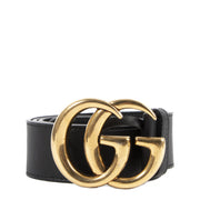 Gucci GG Black and Gold Buckle - size 85 for sale
