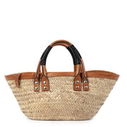 Balenciaga Bistrot Panier woven Beige Small Top Handle Bag