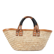Balenciaga Bistrot Panier woven Beige Small Top Handle Bag