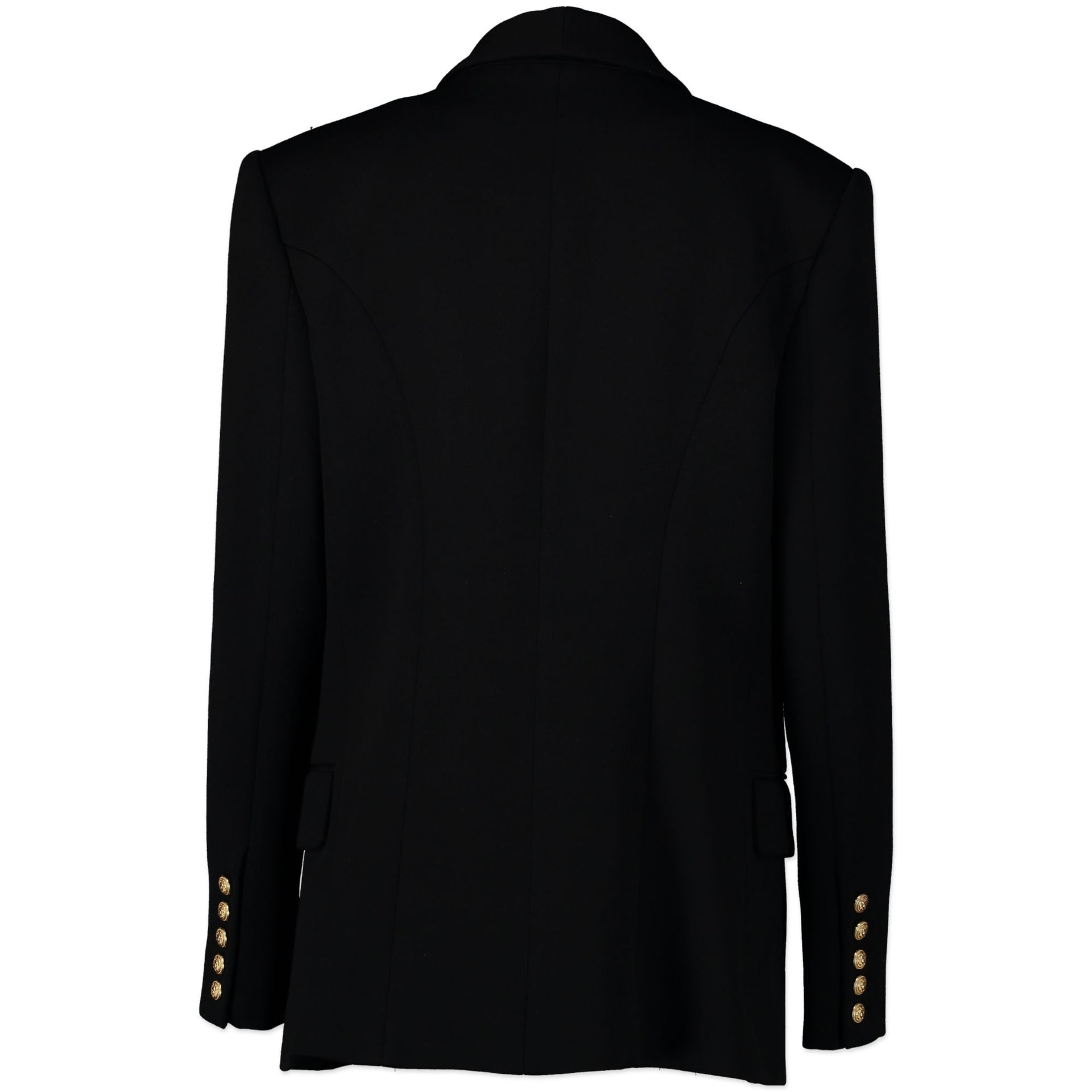 Balmain Black Double Breasted Blazer kopen en verkopen aan de beste prijs bij Labellov tweedehands luxe