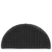Authentic secondhand Bottega Veneta Black Intrecciato Leather Clutch designer bags fashion luxury vintage webshop safe secure online shopping