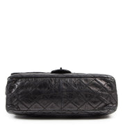 Authentieke tweedehands vintage Chanel Black 2.55 Reissue Bag koop online webshop LabelLOV