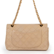 Shop authentic second hand designer luxury Chanel Vintage Beige Small Classic Flap Bag at Labellov