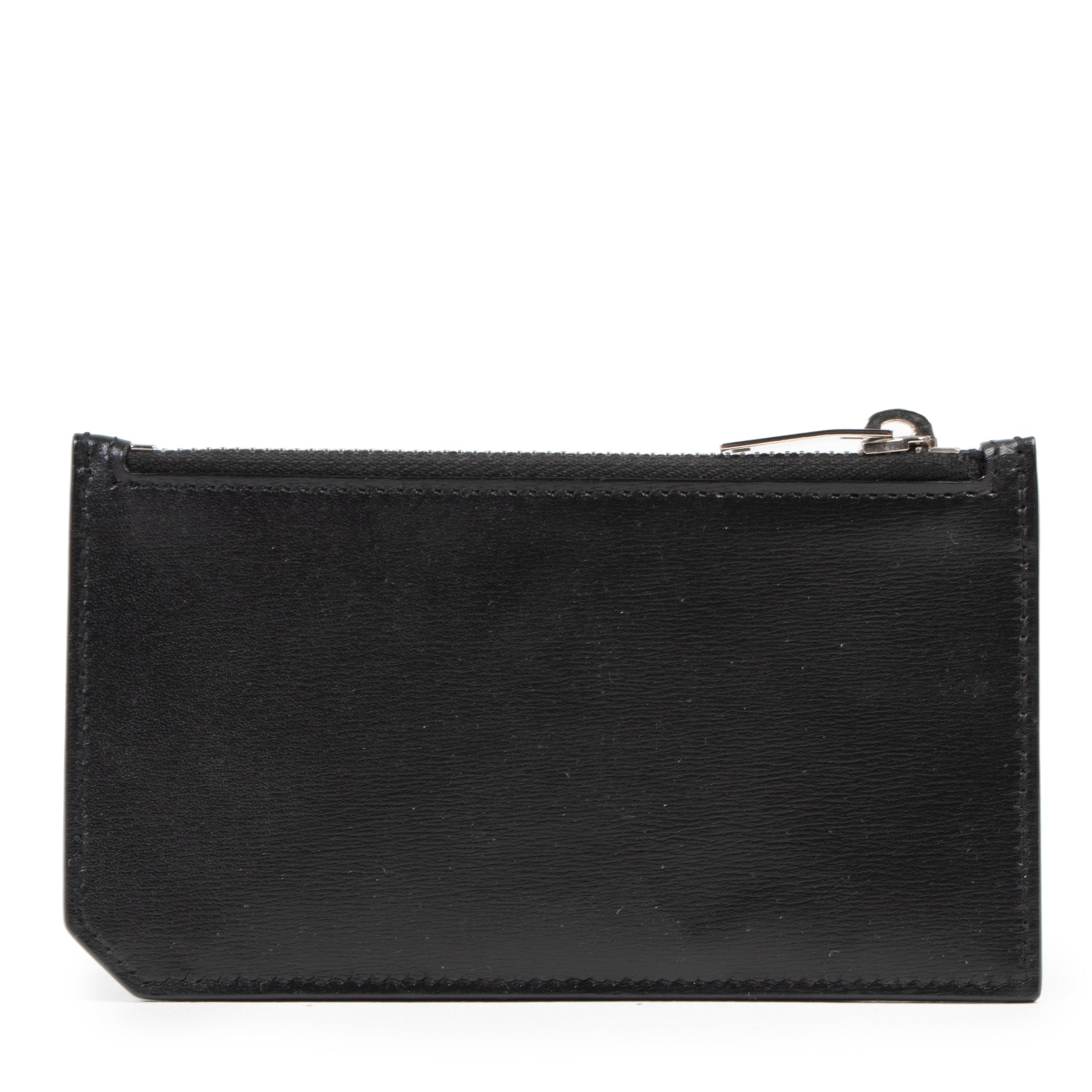 Authentic secondhand Saint Laurent Black Logo Embossed Cardholder designer accessories fashion luxury vintage webshop safe secure online shopping