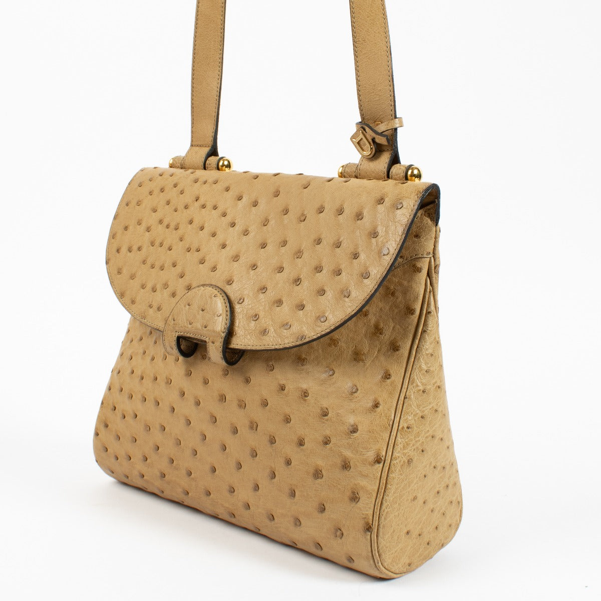 Sac Delvaux Sahara Impromptu en autruche