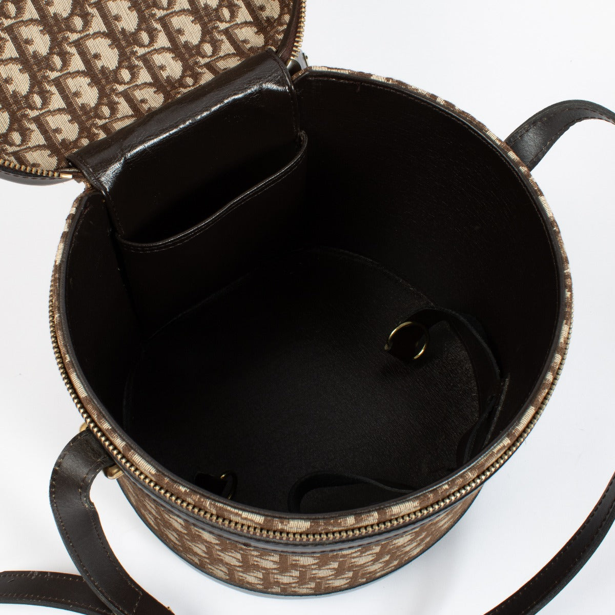 Trousse à cosmétiques Christian Dior Oblique marron