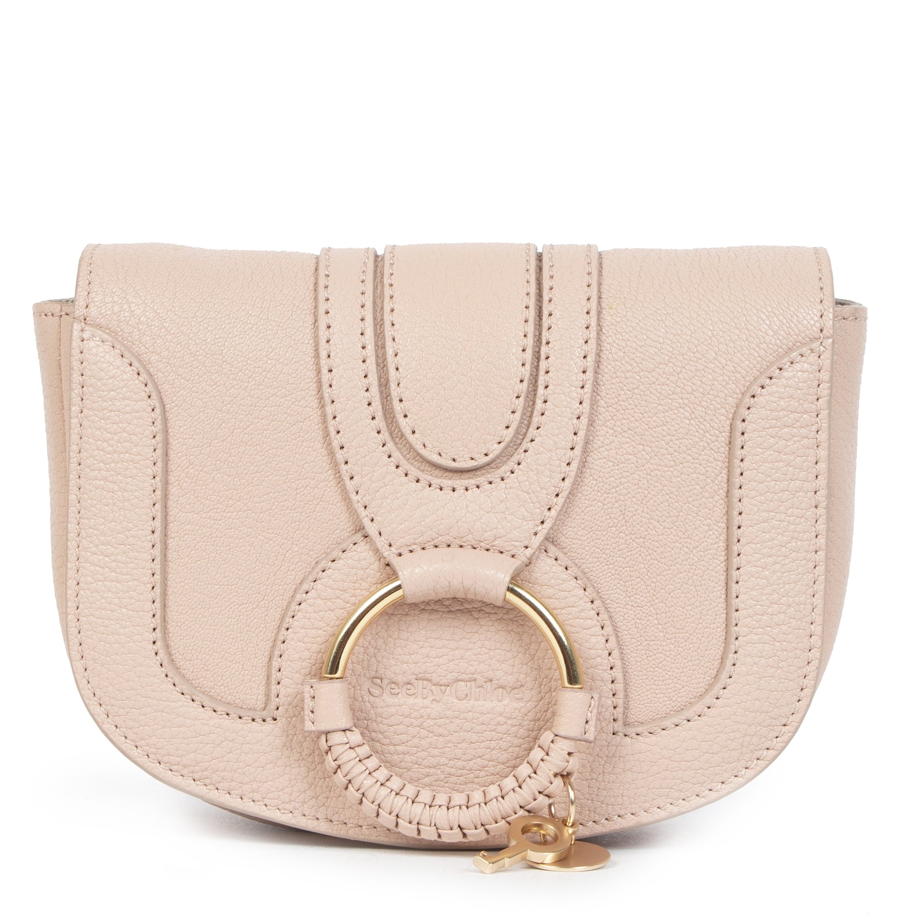 Authentic secondhand Chloé Powder Pink Mini Leather Crossbody Bag designer bags designer brands fashion luxury vintage webshop safe secure online shopping worldwide shipping delivery