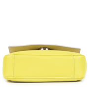 Authentieke Tweedehands Christian Dior Calfskin Mini Be Dior Flap Vert Acide juiste prijs veilig online shoppen luxe merken webshop winkelen Antwerpen België mode fashion