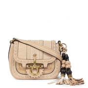 Authentic second-hand vintage Gucci Blush Small Snaffle Bit Crossbody Bag buy online webshop LabelLOV