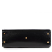 Authentic secondhand Saint Laurent Black Manhatten Top Handle Bag designer bags designer brands fashion luxury vintage webshop safe secure online shopping worldwide shipping delivery