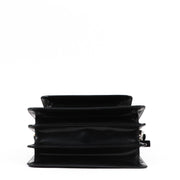 Buy an authentic second-hand Marni Black Saffiano Leather Trunk Shoulder Bag in very good condition at Labellov in Antwerp.