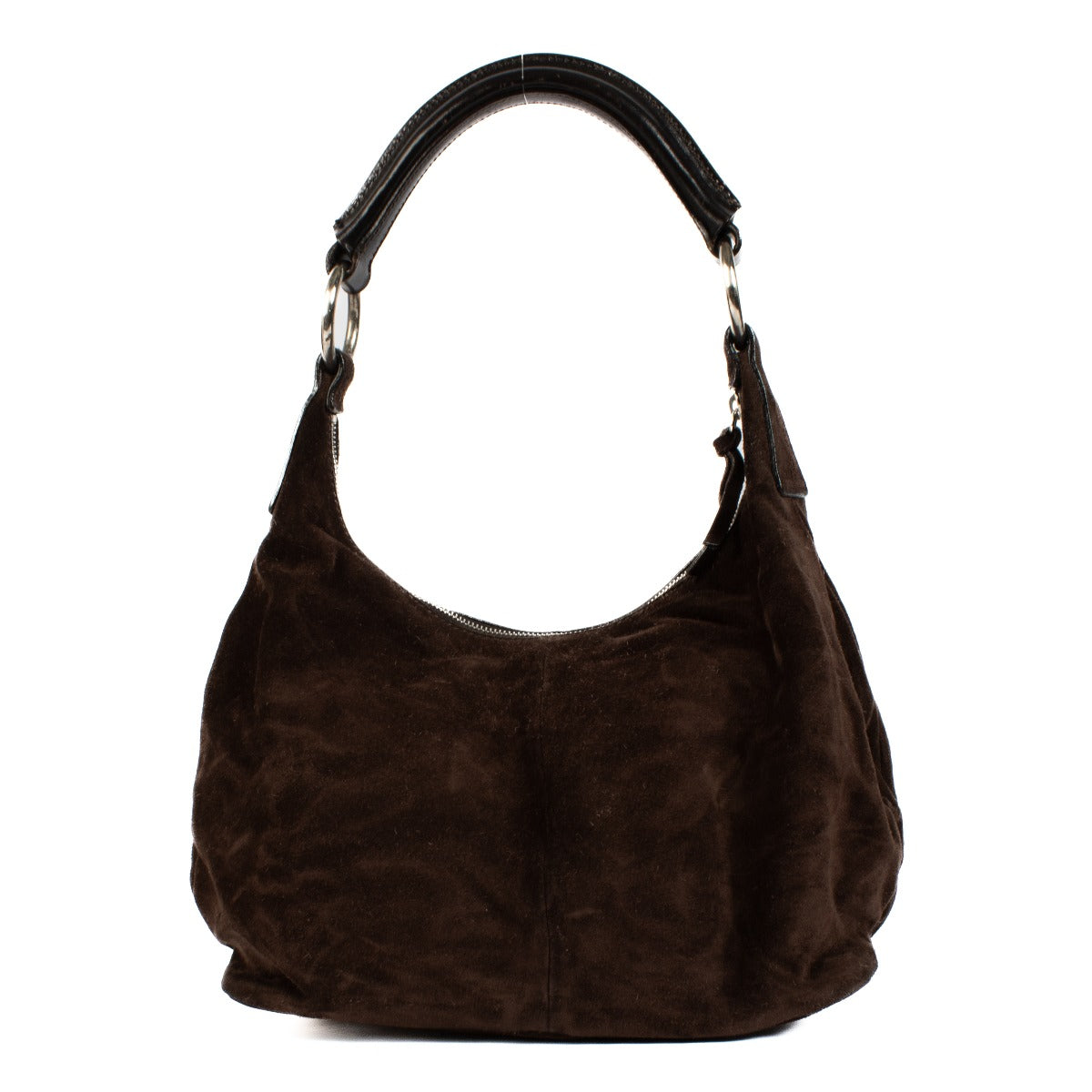 Shop 100% authentic Miu Miu Brown Suede Shoulder bag at Labellov.com.
