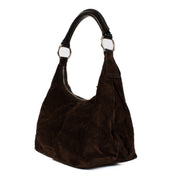Shop 100% authentic Miu Miu Brown Suede Shoulder bag at Labellov.com.