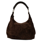 Shop 100% authentic Miu Miu Brown Suede Shoulder bag at Labellov.com.
